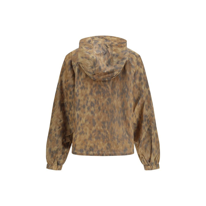 Ganni Beige Polyamide Shell Jacket