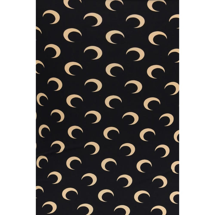 Marine Serre Black Polyamide Casual Dress