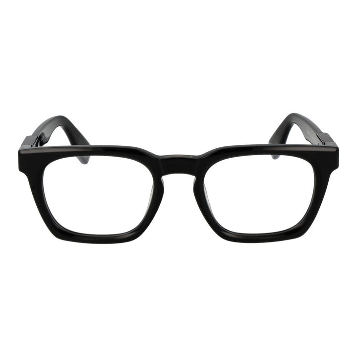 Police Black Cellulose Acetate Glasses (Frames)