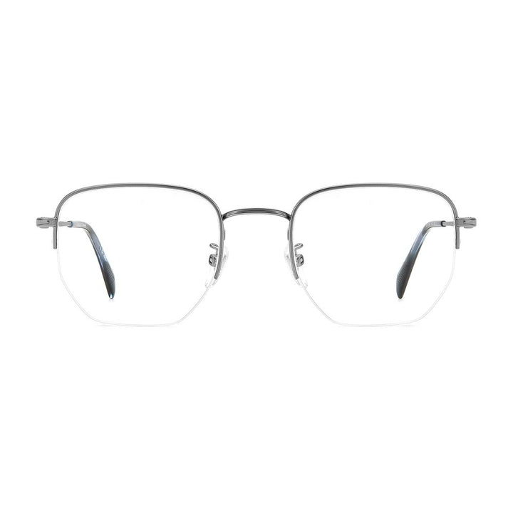 David Beckham Gray Metal Glasses (Frames)