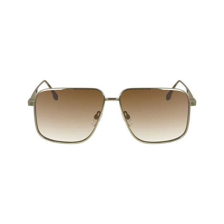 Victoria Beckham Gold Metal Sunglasses