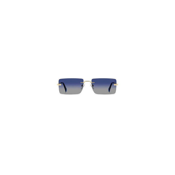 Polaroid Gold Metal Sunglasses