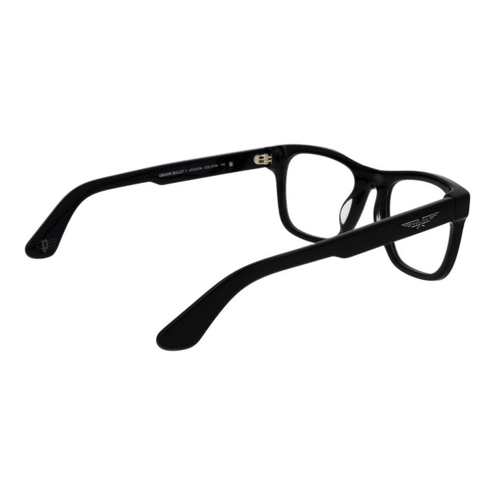 Police Black Cellulose Acetate Glasses (Frames)