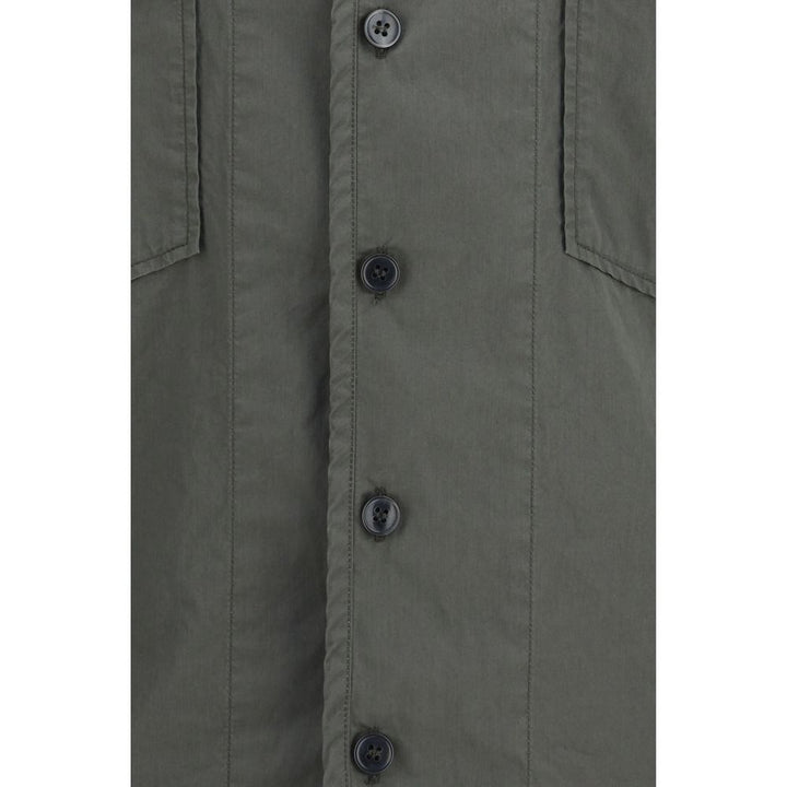 Dolce & Gabbana Gray Cotton Shortsleeve Shirt