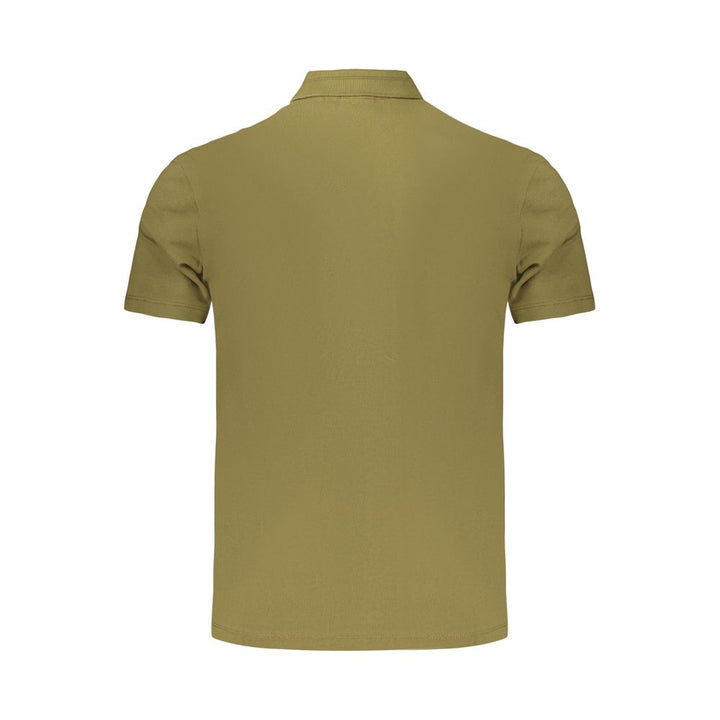 Napapijri Green Cotton Men's Polo Shirt