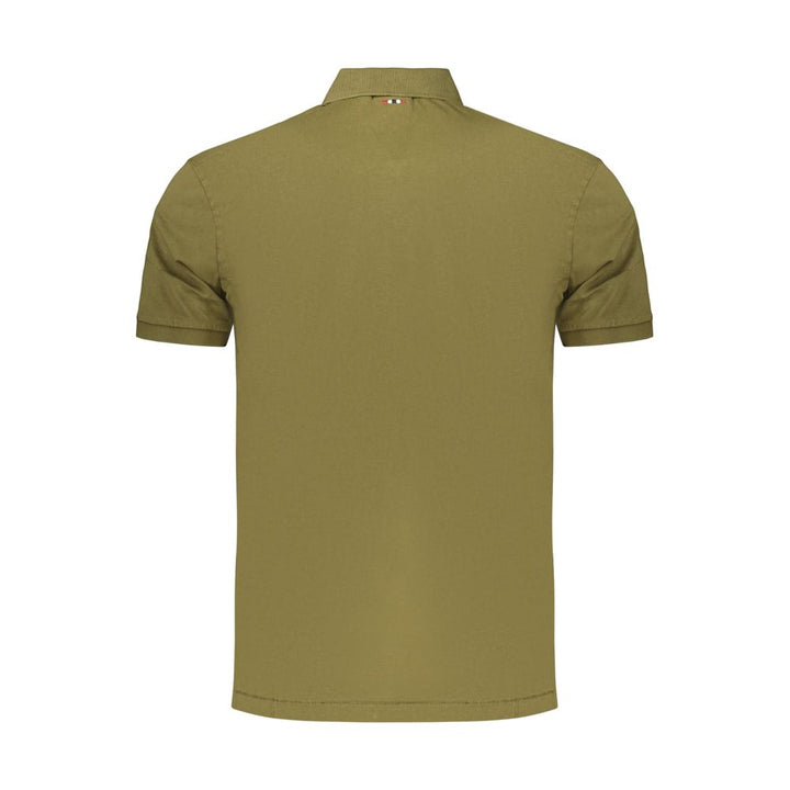 Napapijri Green Cotton Men's Polo Shirt