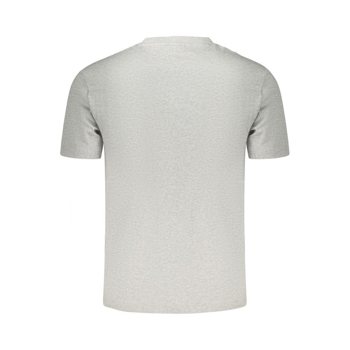 Napapijri Gray Cotton Men's T-Shirt