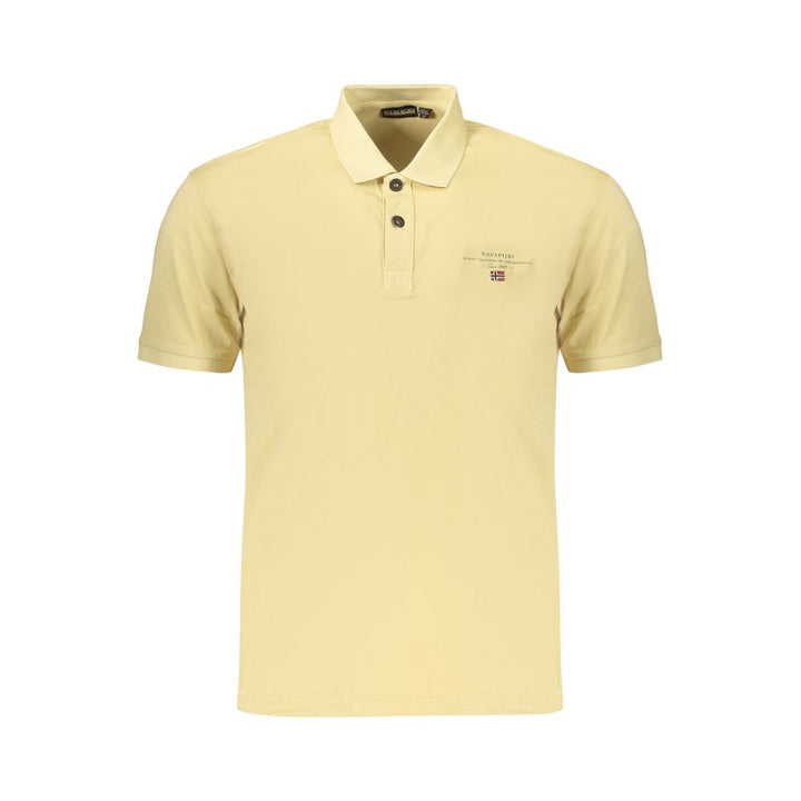 Napapijri Beige Cotton Men's Polo