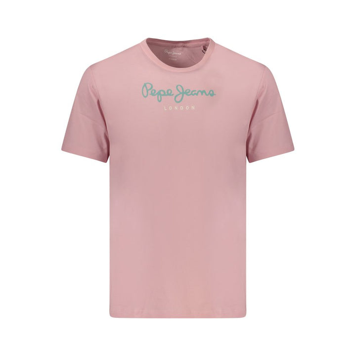 Pepe Jeans Pink Cotton Men's T-Shirt