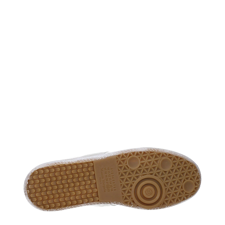 Maison Margiela Blue Leather Athletic Sneakers