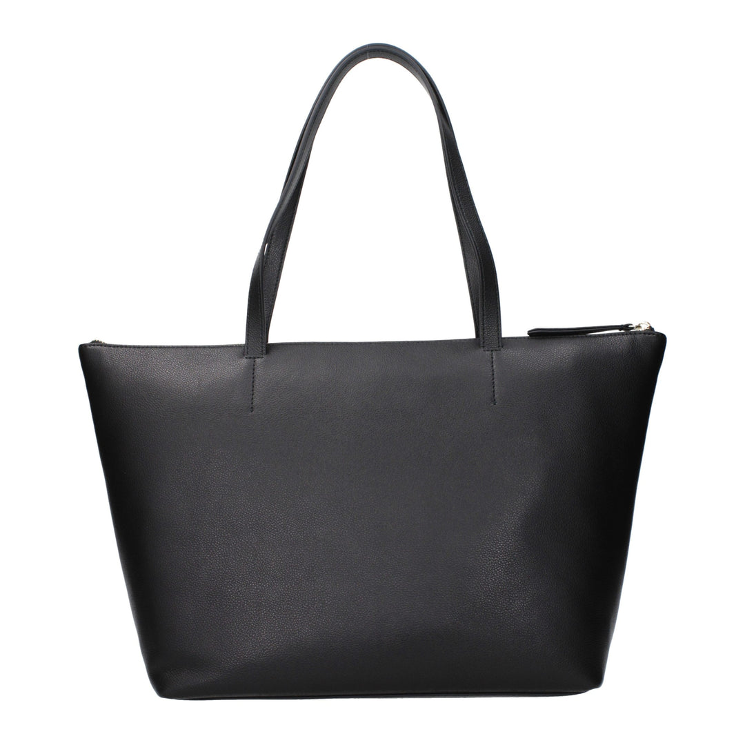 Furla Black Leather Shoulder Bag