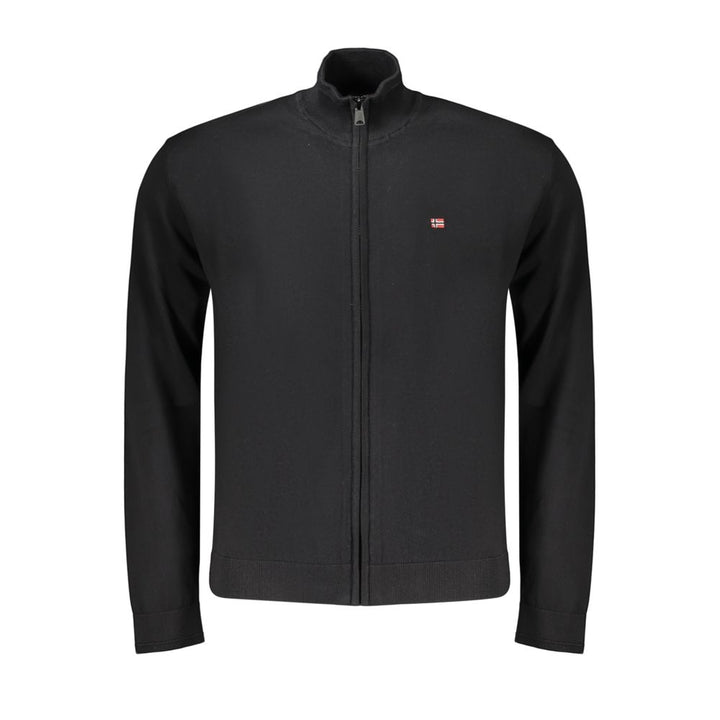 Napapijri Black Cotton Men's Sweater
