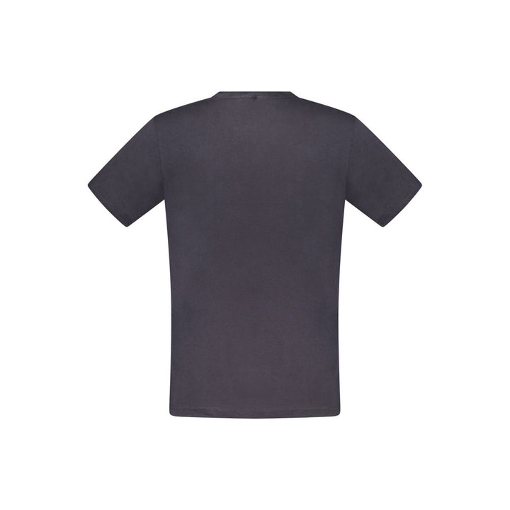 Rifle Blue Cotton Men's T-Shirt