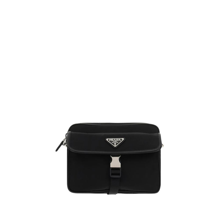 Prada Black Recycled Polyamide Shoulder Bag