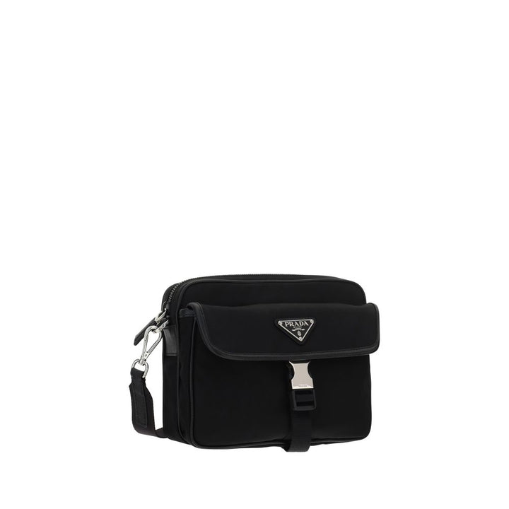 Prada Black Recycled Polyamide Shoulder Bag