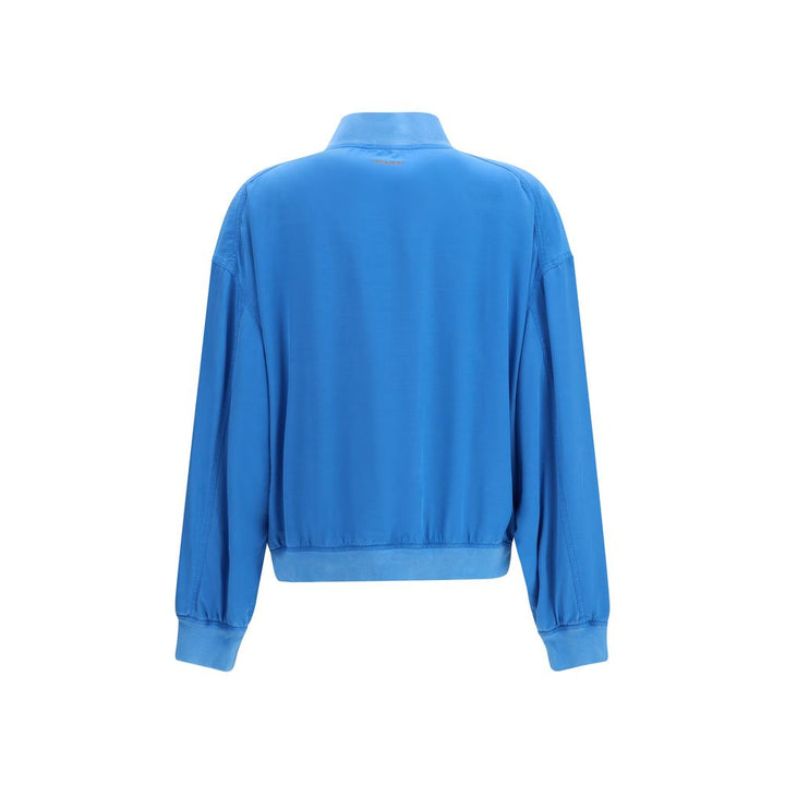 Versace Blue Silk Clothing