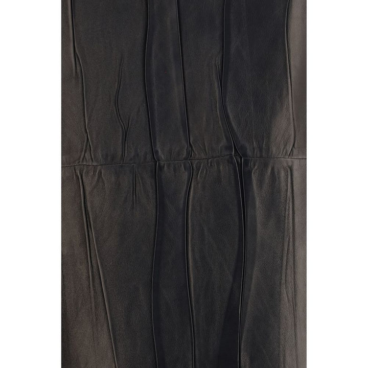 Ermanno Scervino Black Lamb Ovis Aries Aries Midi Skirt