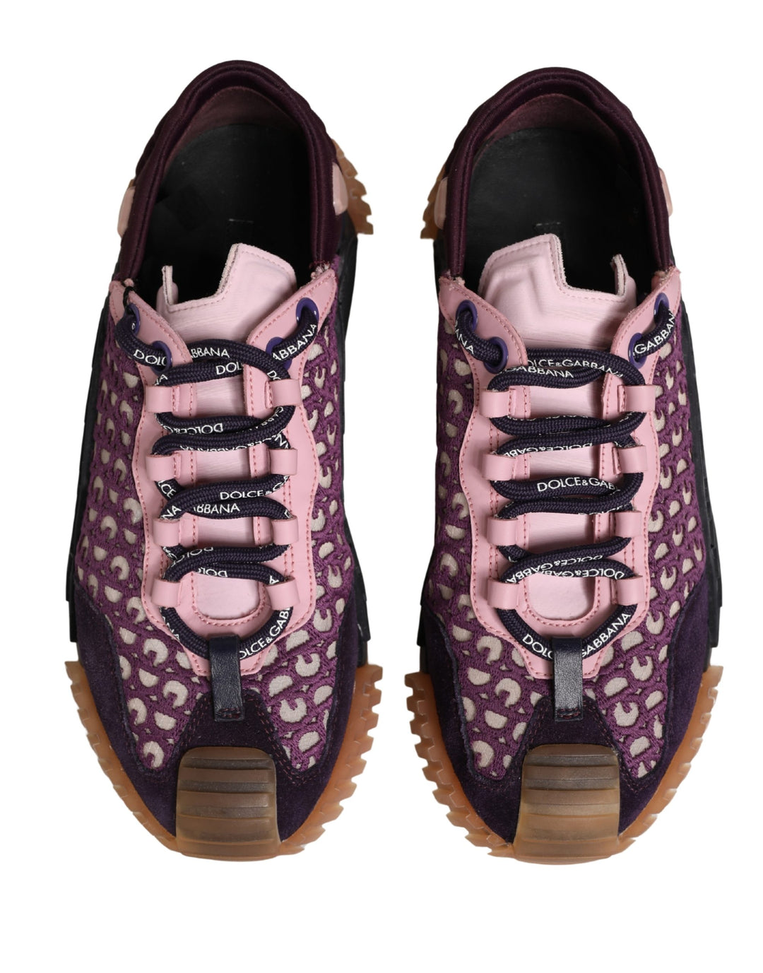 Dolce & Gabbana Multicolor Logo Low Top NS1 Sneakers Shoes