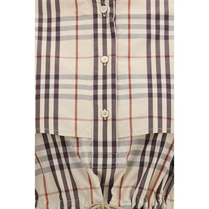 Burberry Beige Cotton Casual Dress