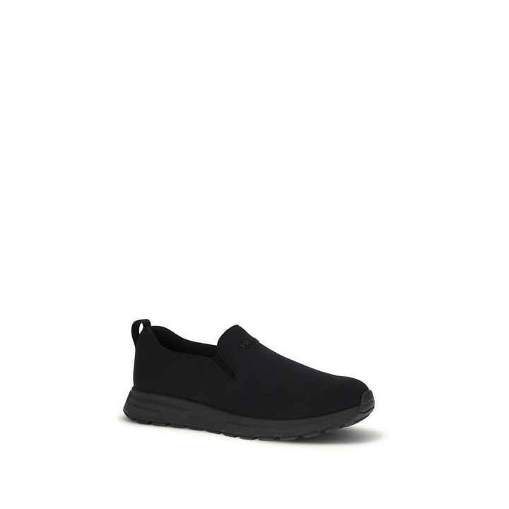 Prada Black Fabric Sneakers
