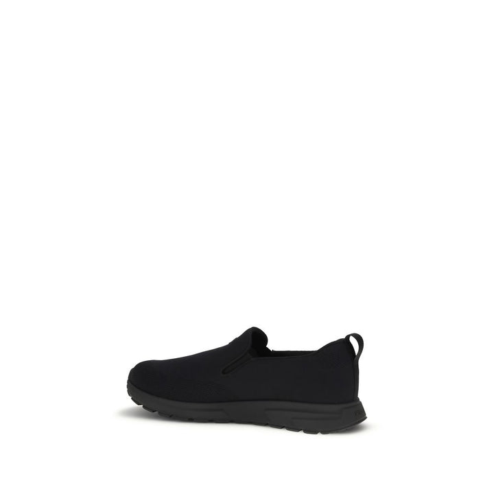 Prada Black Fabric Sneakers