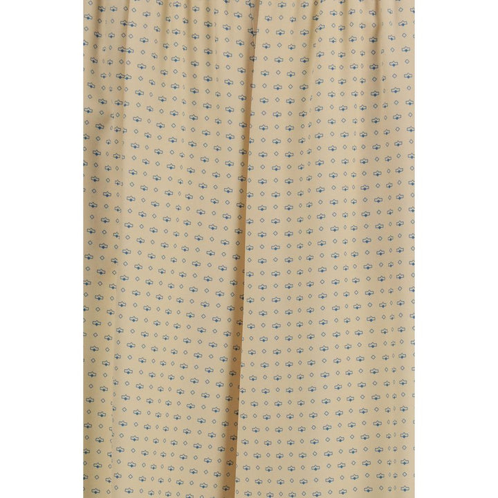 Ermanno Scervino Beige Silk Casual Pants