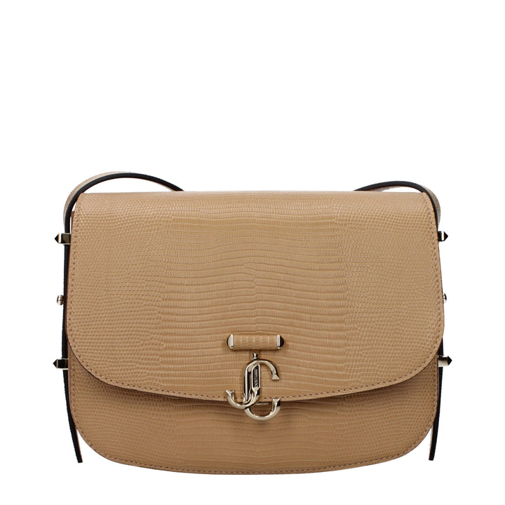 Jimmy Choo Brown Leather Crossbody Bag