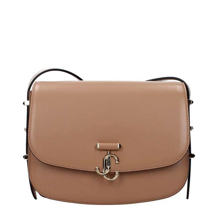 Jimmy Choo Brown Leather Crossbody Bag