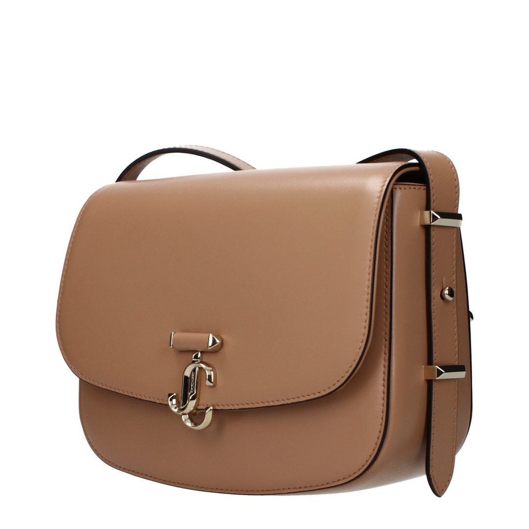 Jimmy Choo Brown Leather Crossbody Bag