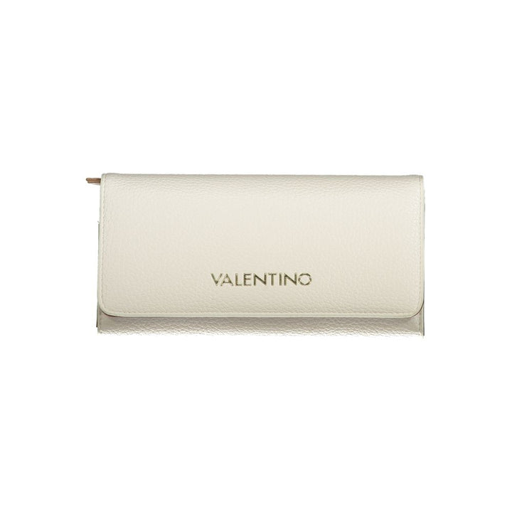 Valentino White Polyethylene Wallet