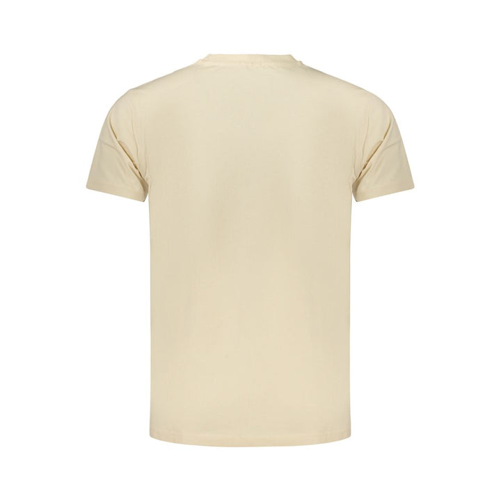 Rifle Beige Cotton Men's T-Shirt