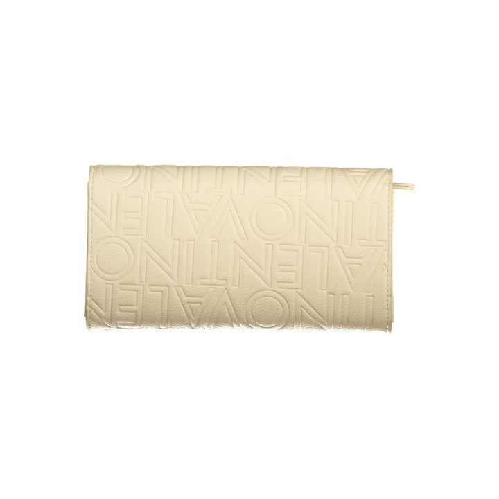Valentino Beige Polyurethane Women's Wallet