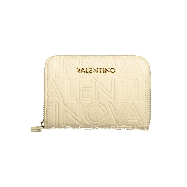 Valentino Beige Polyethylene Wallet