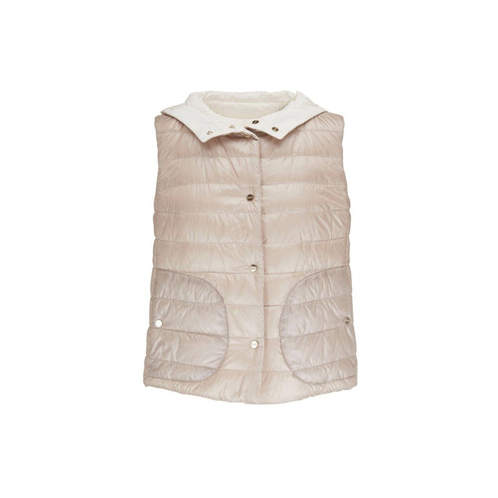 Herno White Polyamide Waistcoat