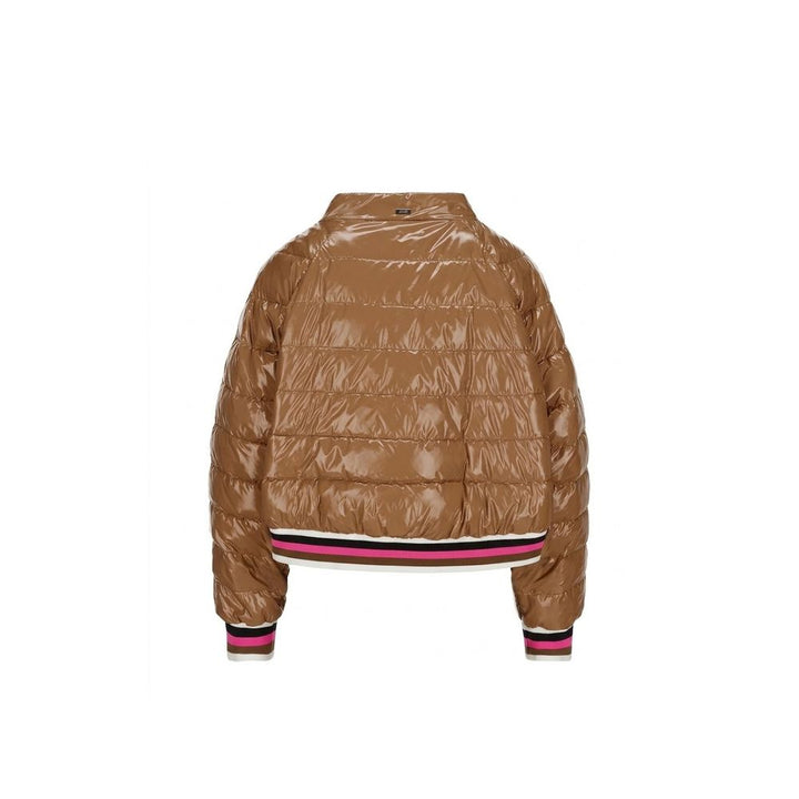 Herno Brown Polyamide Coat