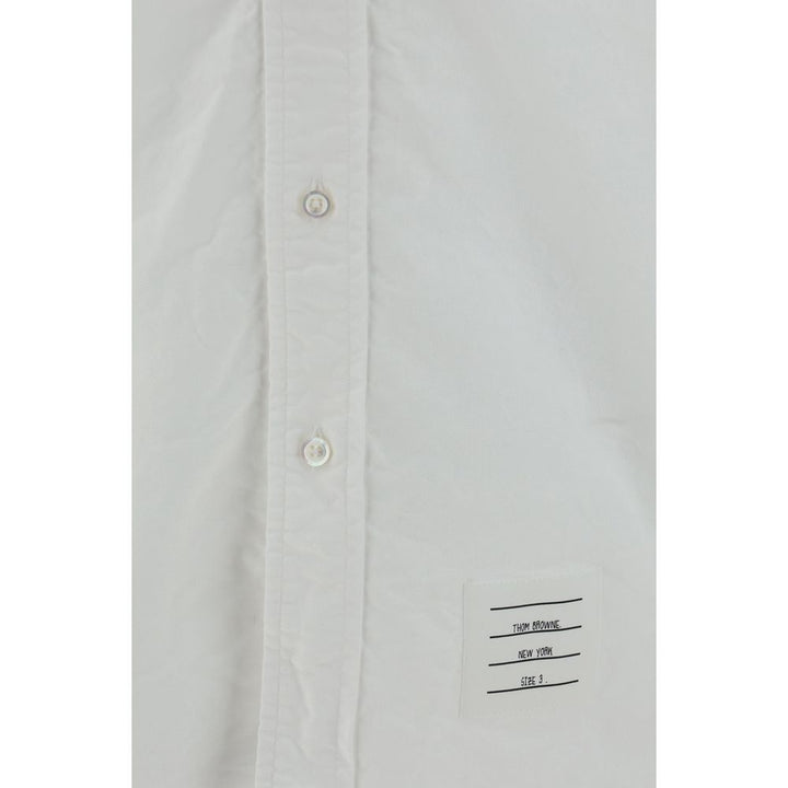 Thom Browne White Cotton Shirt