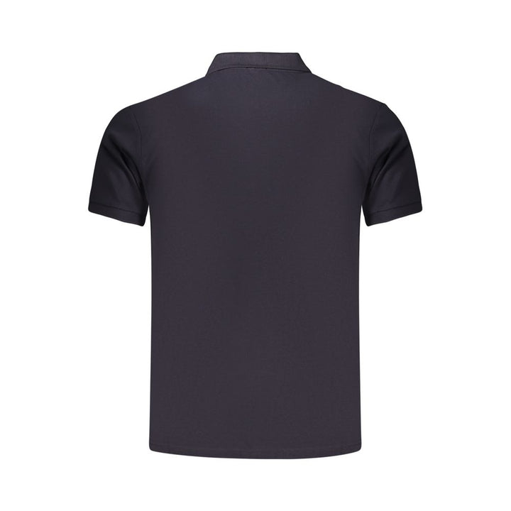 Rifle Blue Cotton Men's Polo Shirt