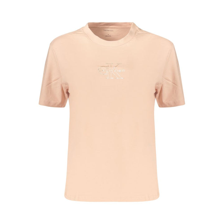 Calvin Klein Pink Cotton Women's T-Shirt