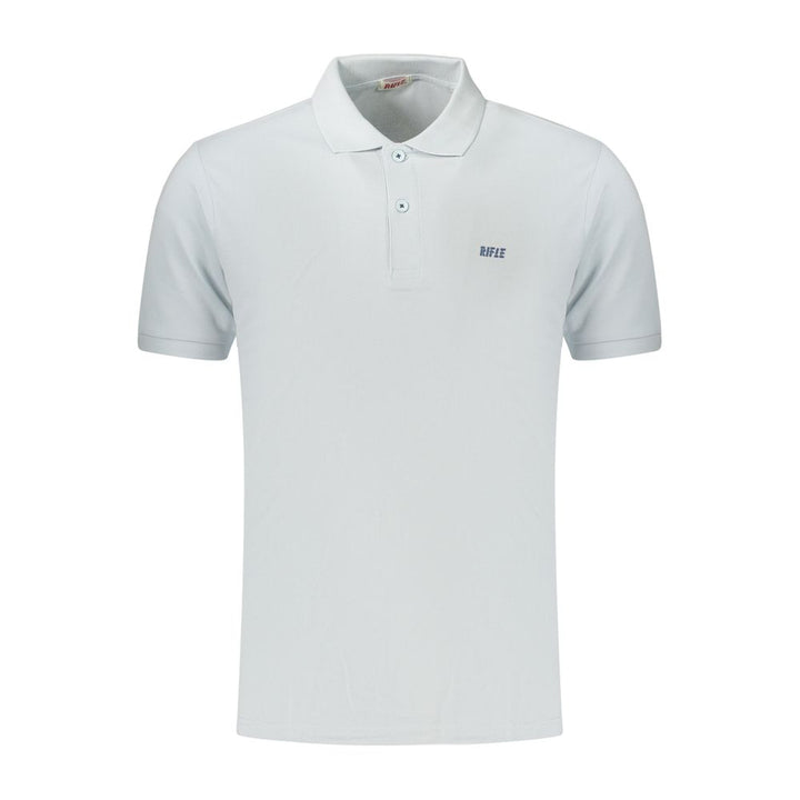 Rifle Azzurro Cotton Men's Polo
