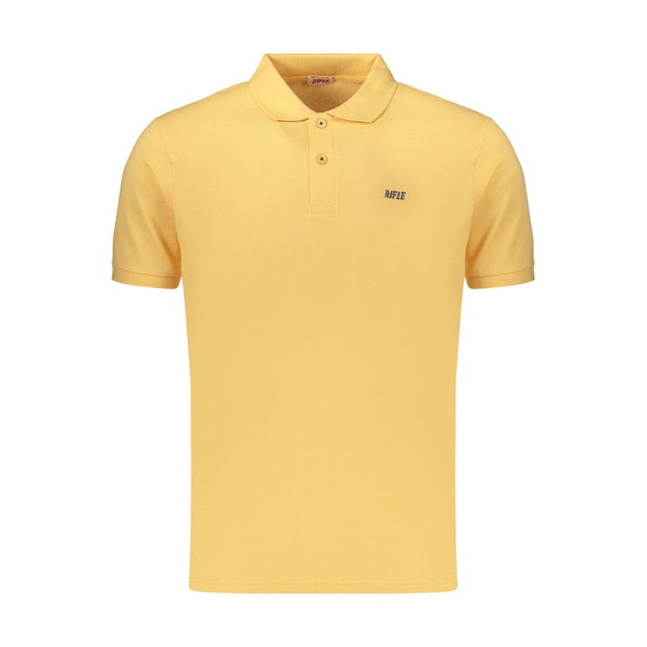 Rifle Orange Cotton Men's Polo