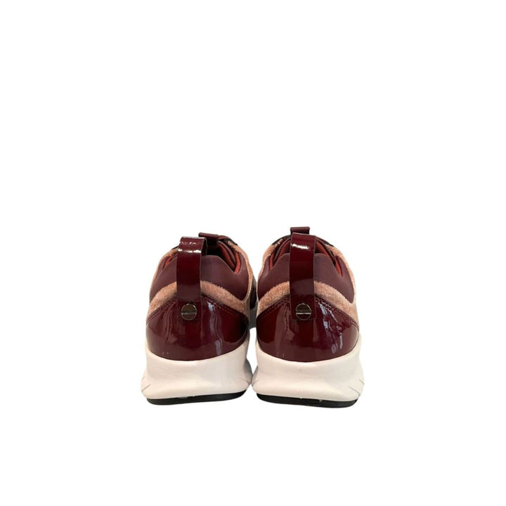 Borbonese Red Fabric Women Sneakers