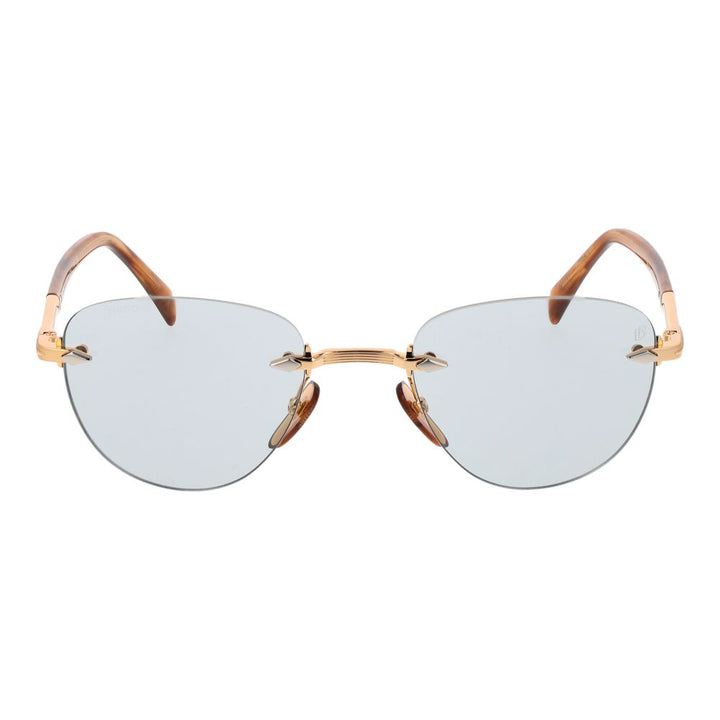 David Beckham Gold Metal Sunglasses