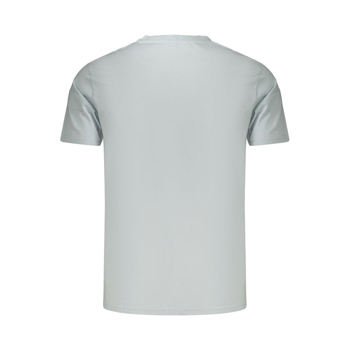 Rifle Light Blue Cotton Men's T-Shirt