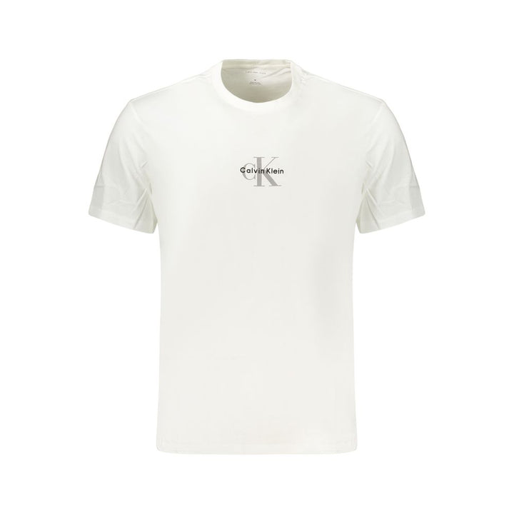 Calvin Klein White Cotton Men's T-Shirt