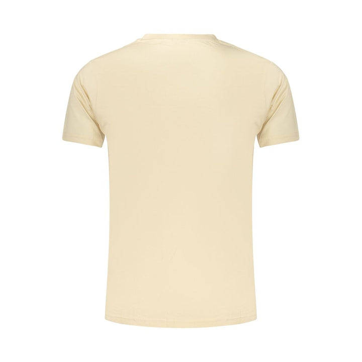 Rifle Beige Cotton Men's T-Shirt