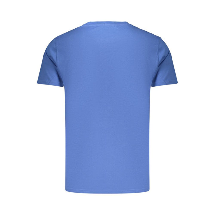 Rifle Blue Cotton Mens T-Shirt