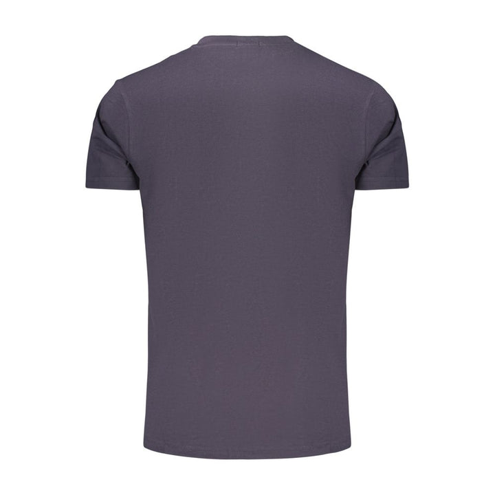 Rifle Blue Cotton Men's T-Shirt