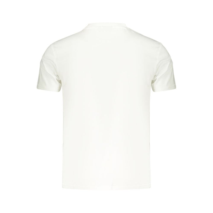 Napapijri White Cotton Mens T-Shirt