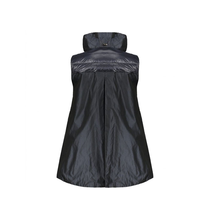 Herno Blue Polyamide Sleveless Jacket