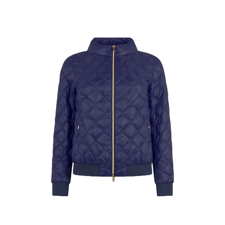 Herno Blue Polyamide Jackets And Coat